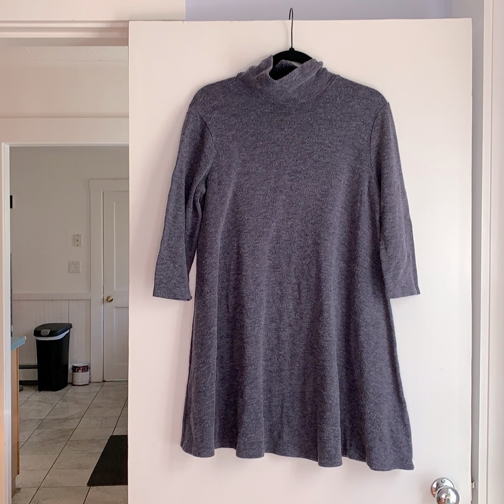 Turtle neck Sweater dress